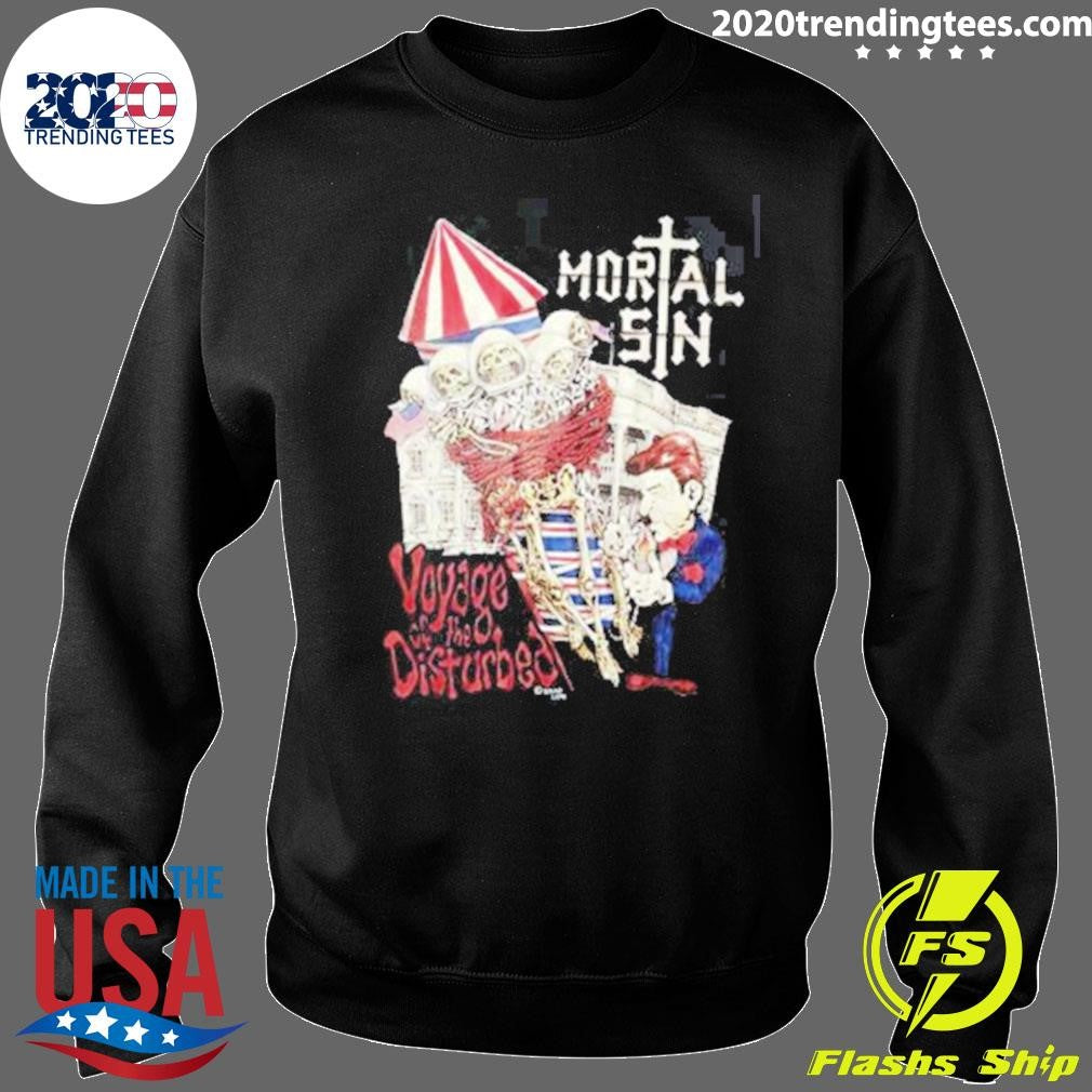 Mortal Sin 48th Anniversary Tour 2026 Australia Merch Voyage Of The Disturbed Shirt