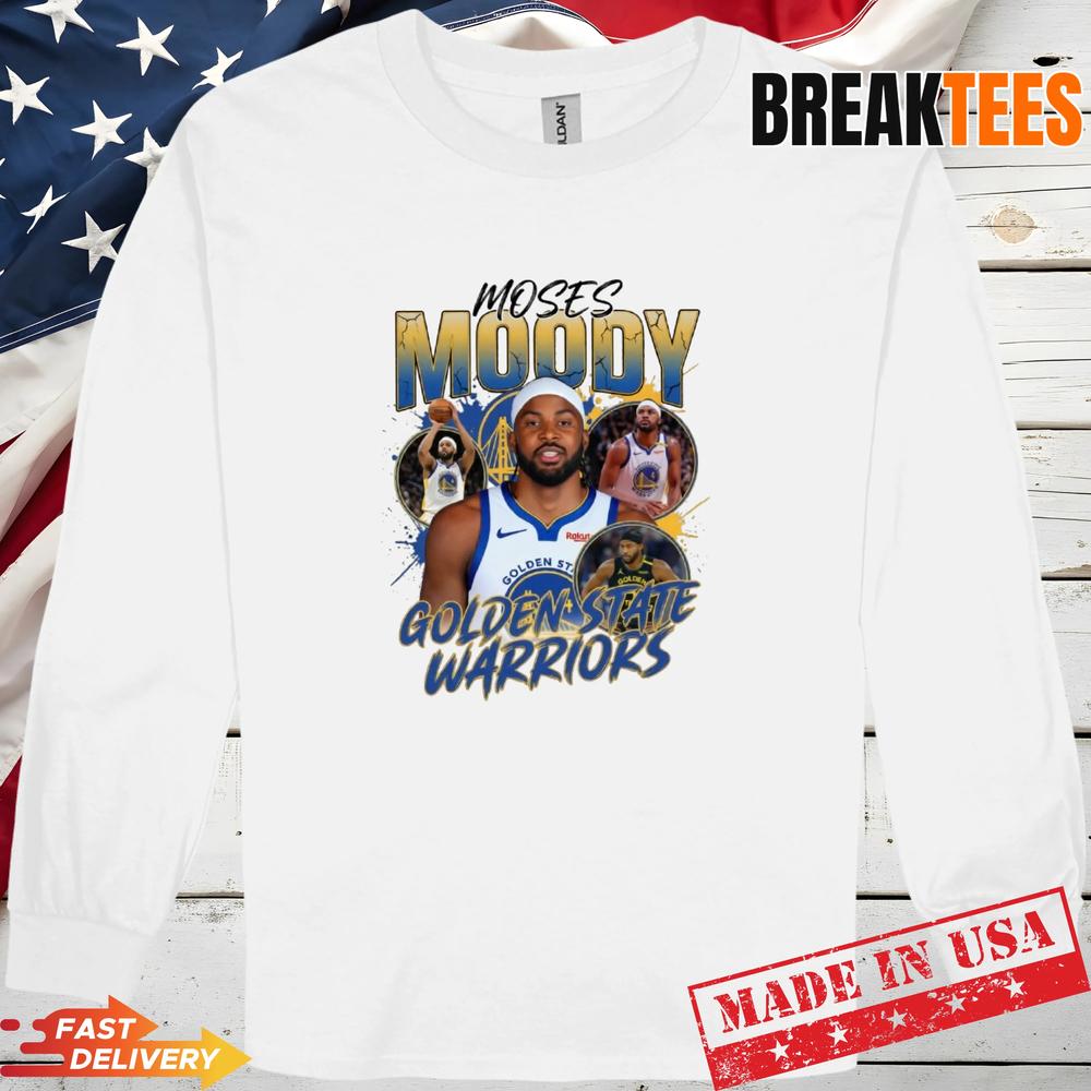Moses Moody Golden State Basketball T-Shirt