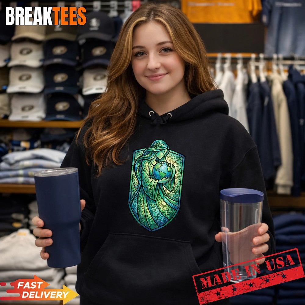 Mother Gaia Earth Day 2026 Environmental Plant Nature Lover Shirt