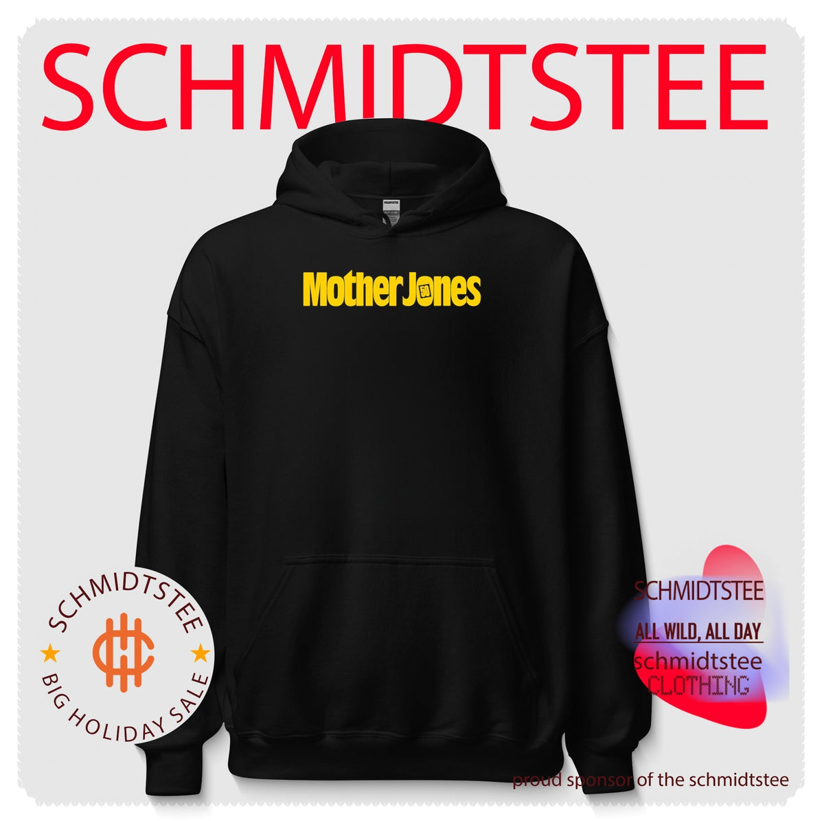 Mother Jones 50th Anniversary Logo shirt