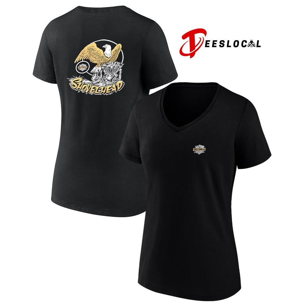 MotorHarleyDavidsonCiclesshovelheadeaglegraphicshirt