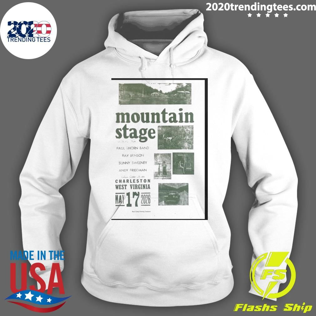 Mountain Stage with Kathy Mattea Charleston, West Virginia May 17, 2026 Poster Shirt