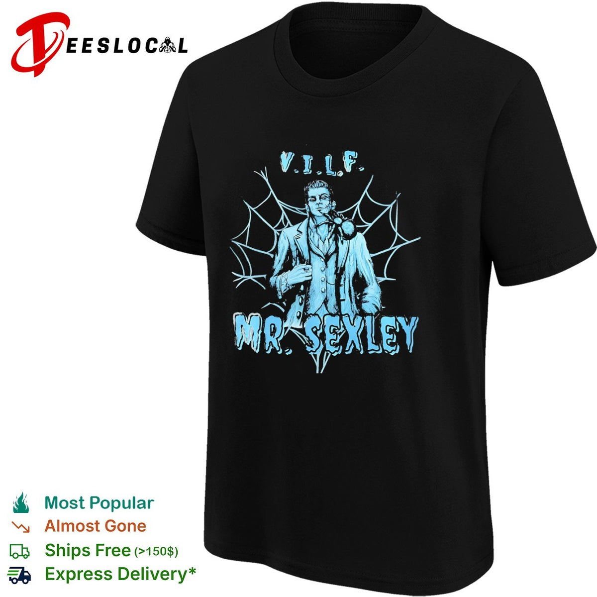 Mr Sexley VILF Spider shirt
