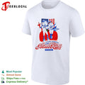 Mr and Mrs Met New York Mets Stars Stripes and Citi Field shirt