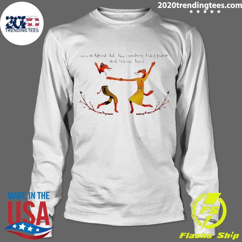 Mr. And Ms. Fox Wes Anderson Dancing Shirt