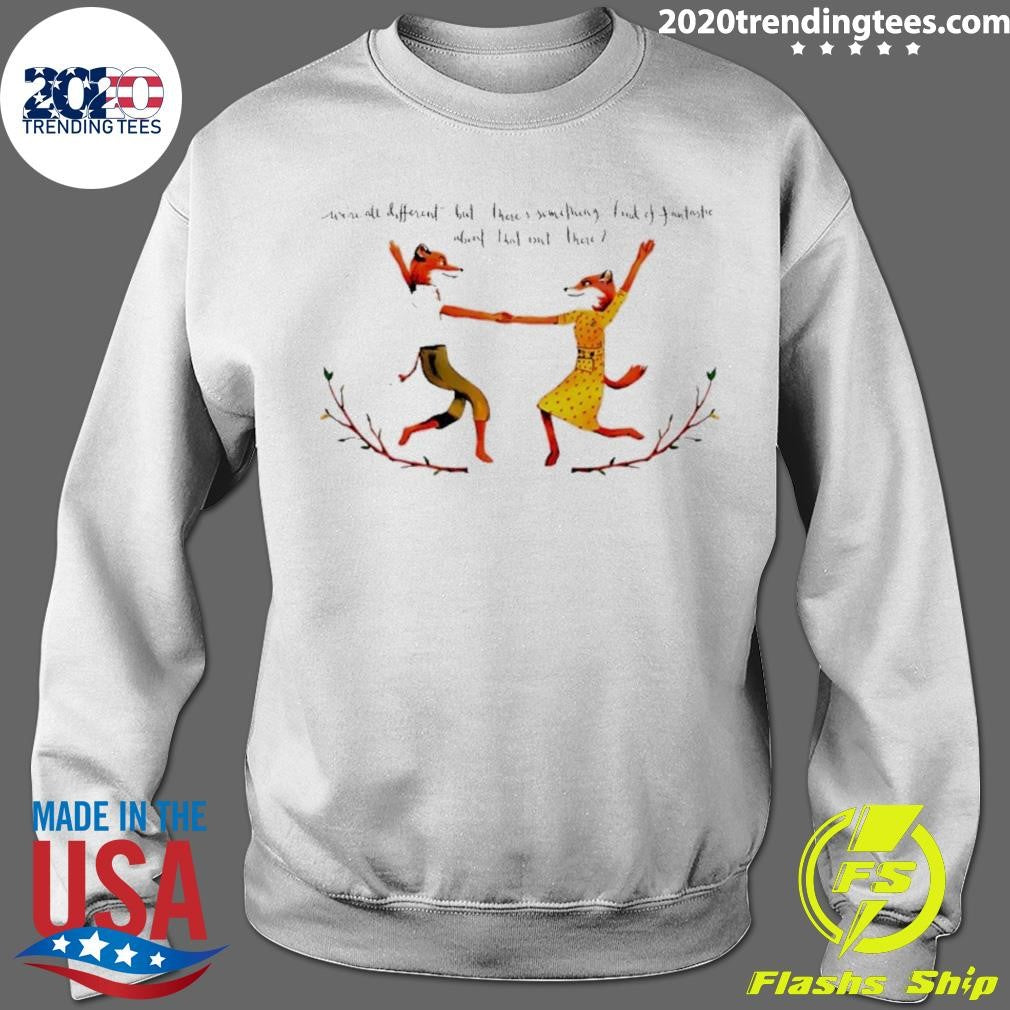 Mr. And Ms. Fox Wes Anderson Dancing Shirt