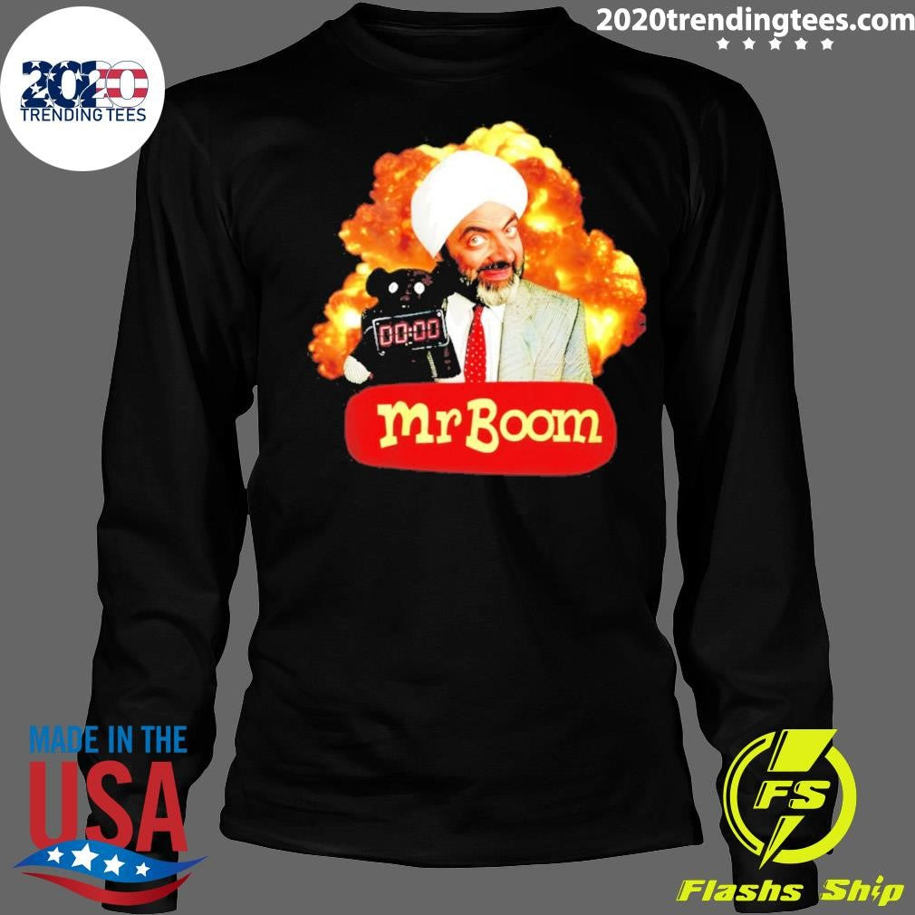 Mr. Bean Mr Boom Parody Funny Meme Shirt