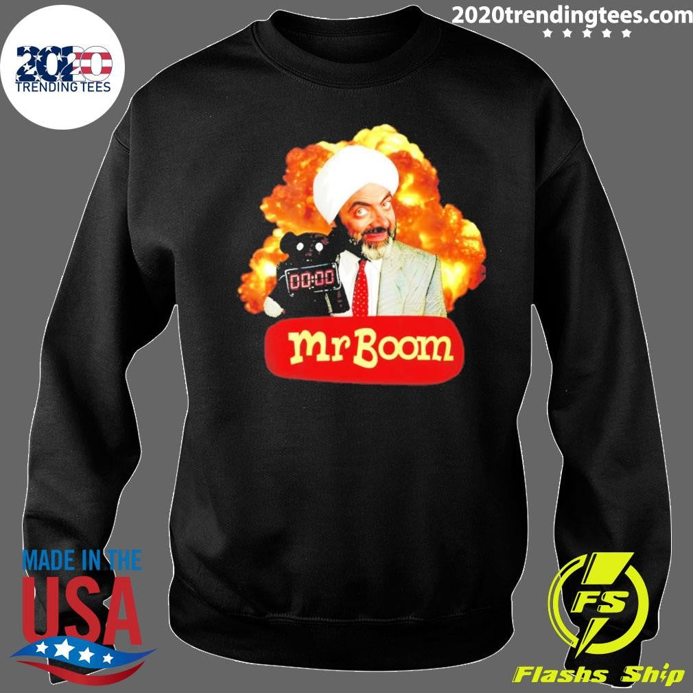 Mr. Bean Mr Boom Parody Funny Meme Shirt
