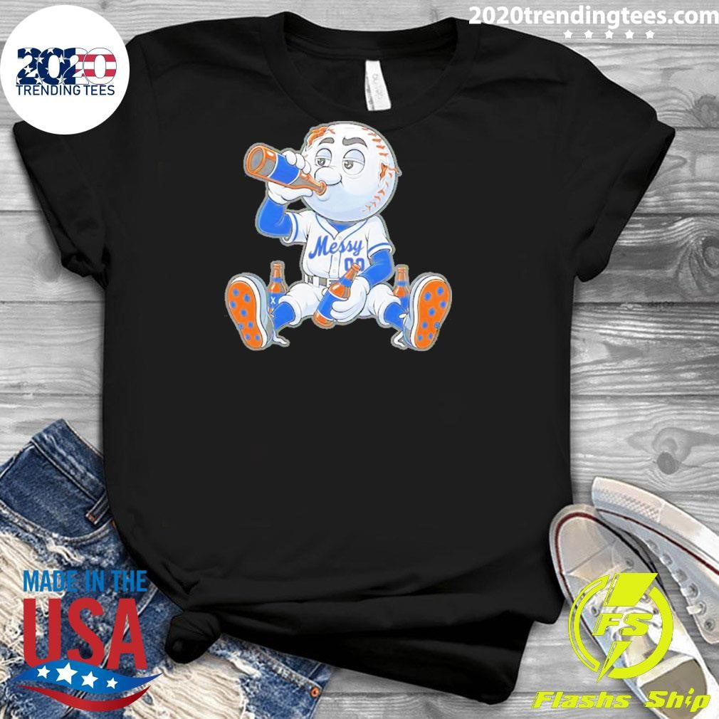 Mr. Messy Drink Beer Mets Shirt