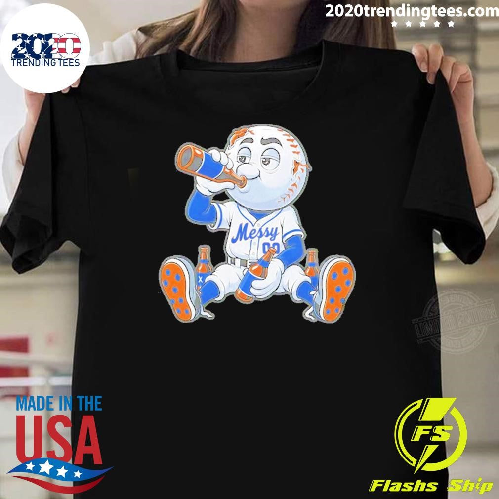 Mr. Messy Drink Beer Mets Shirt