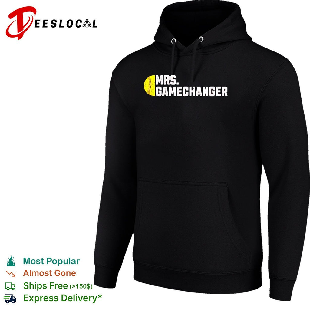 Mrs Gamechanger Softball Baseball Sports Enthusiast Athlete Lover Fitness shirt