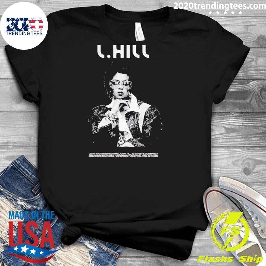 Ms Lauryn Concert Merch Hill Mlh Charity Dinner On The Diamond Shirt