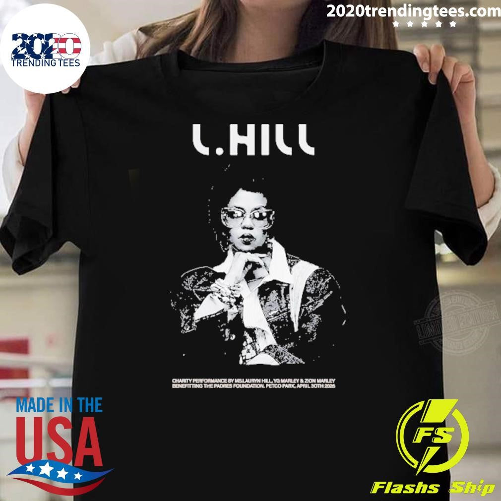 Ms Lauryn Concert Merch Hill Mlh Charity Dinner On The Diamond Shirt