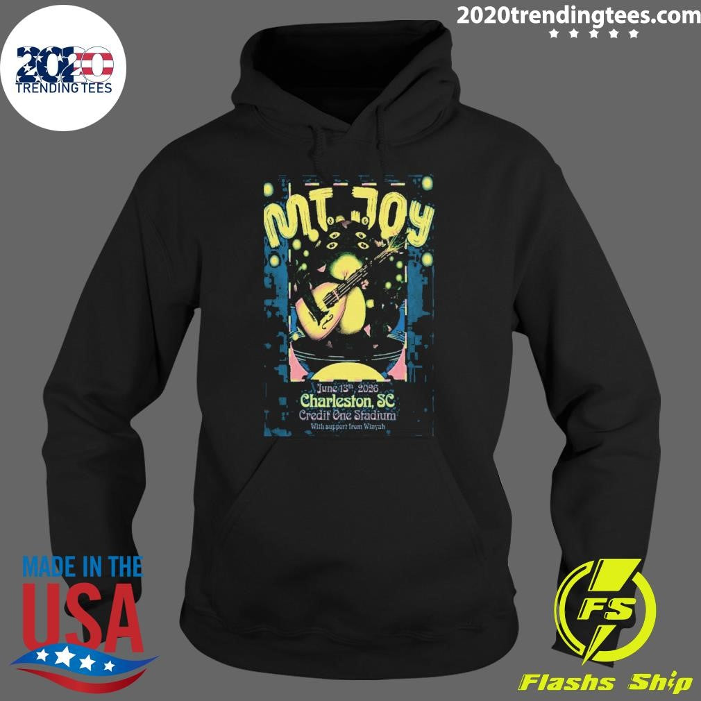 Mt. Joy Charleston, Nam Carolina June 13 2026 Poster Shirtmt. Joy Charleston, Nam Carolina June 13 2026 Poster Shirt