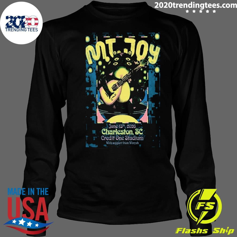 Mt. Joy Charleston, Nam Carolina June 13 2026 Poster Shirtmt. Joy Charleston, Nam Carolina June 13 2026 Poster Shirt