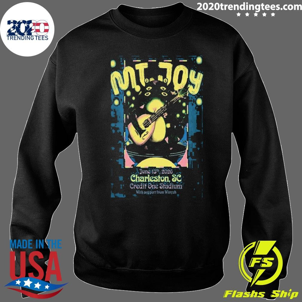 Mt. Joy Charleston, Nam Carolina June 13 2026 Poster Shirtmt. Joy Charleston, Nam Carolina June 13 2026 Poster Shirt