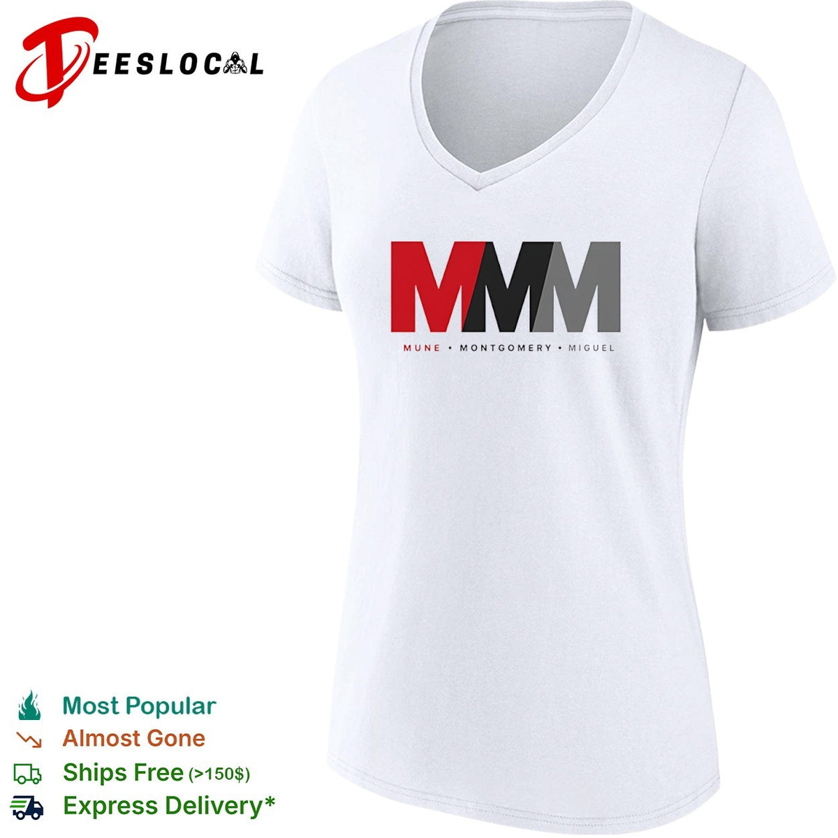 Mune Montgomery Miguel MMM Logo shirt
