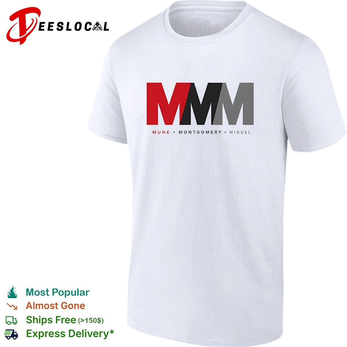 Mune Montgomery Miguel MMM Logo shirt