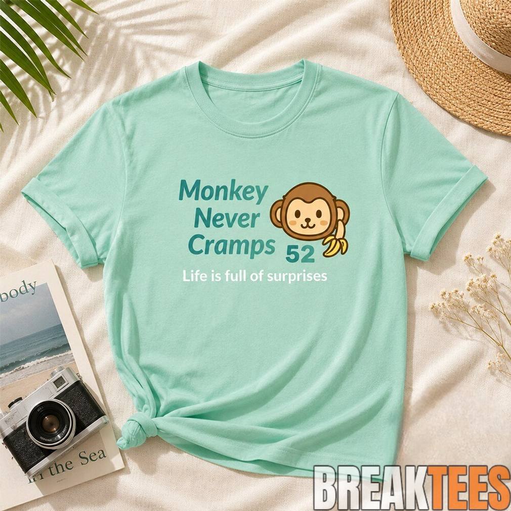 Munenori Kawasaki Monkey Never Cramps Life Is Full of Surprise 52 Shirt
