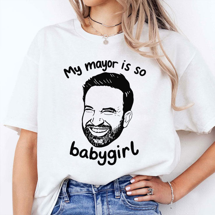 My Mayor Is So Babygirl Zohran Mamdani T Shirt