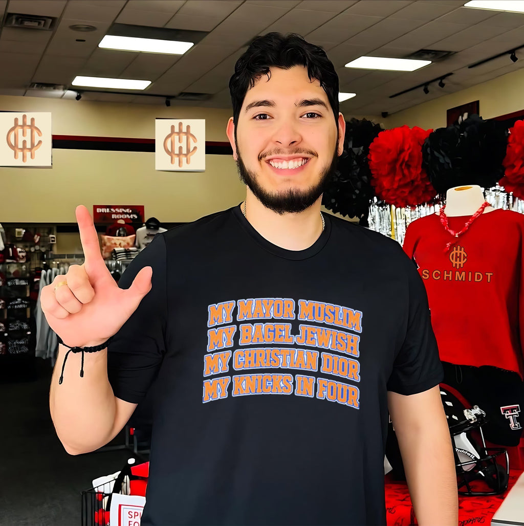 My Mayor Muslim My Bagel Jewish Knicks In 4 Shirt