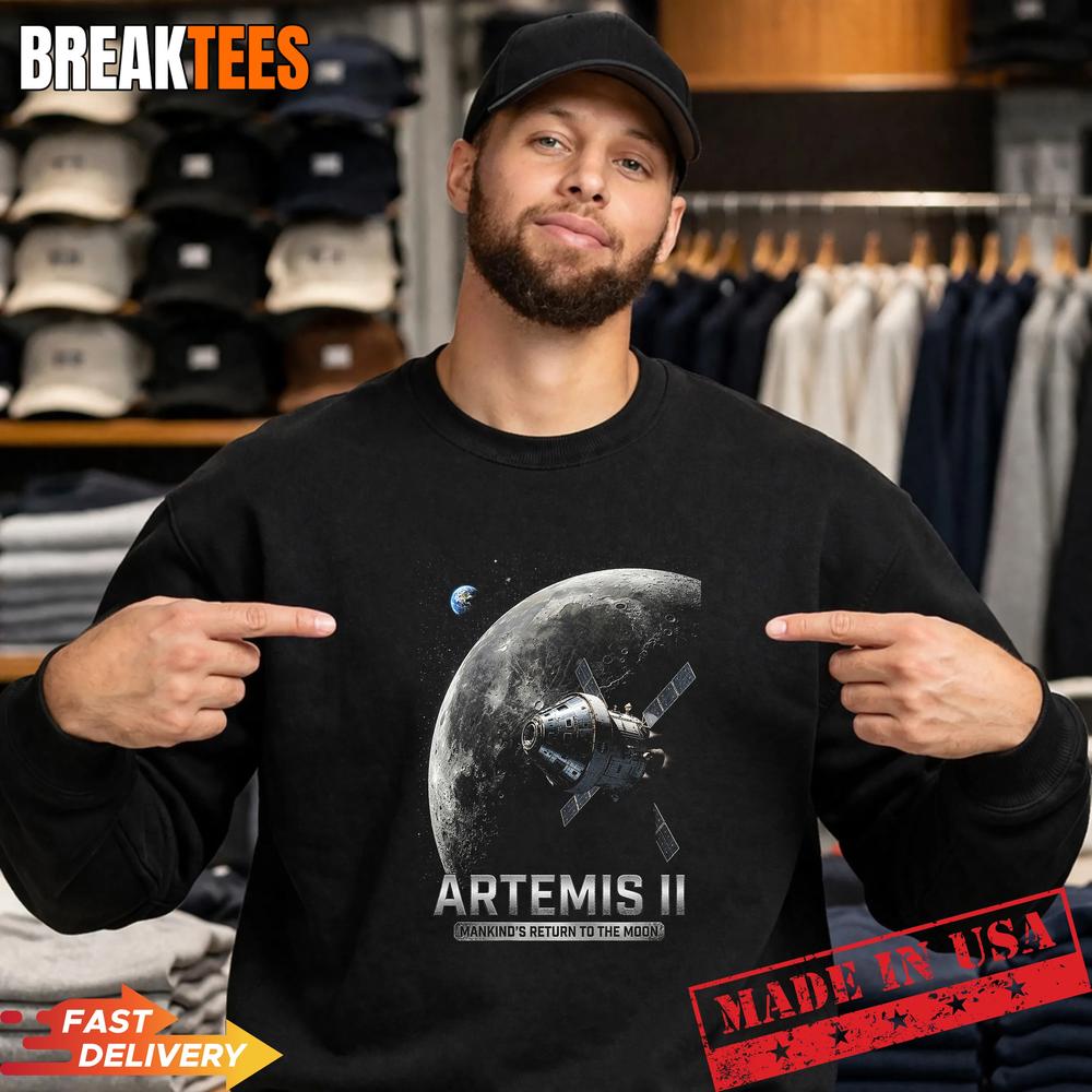 NASA Artemis 2 2026 Rocket Launch Mission to The Moon T-Shirt