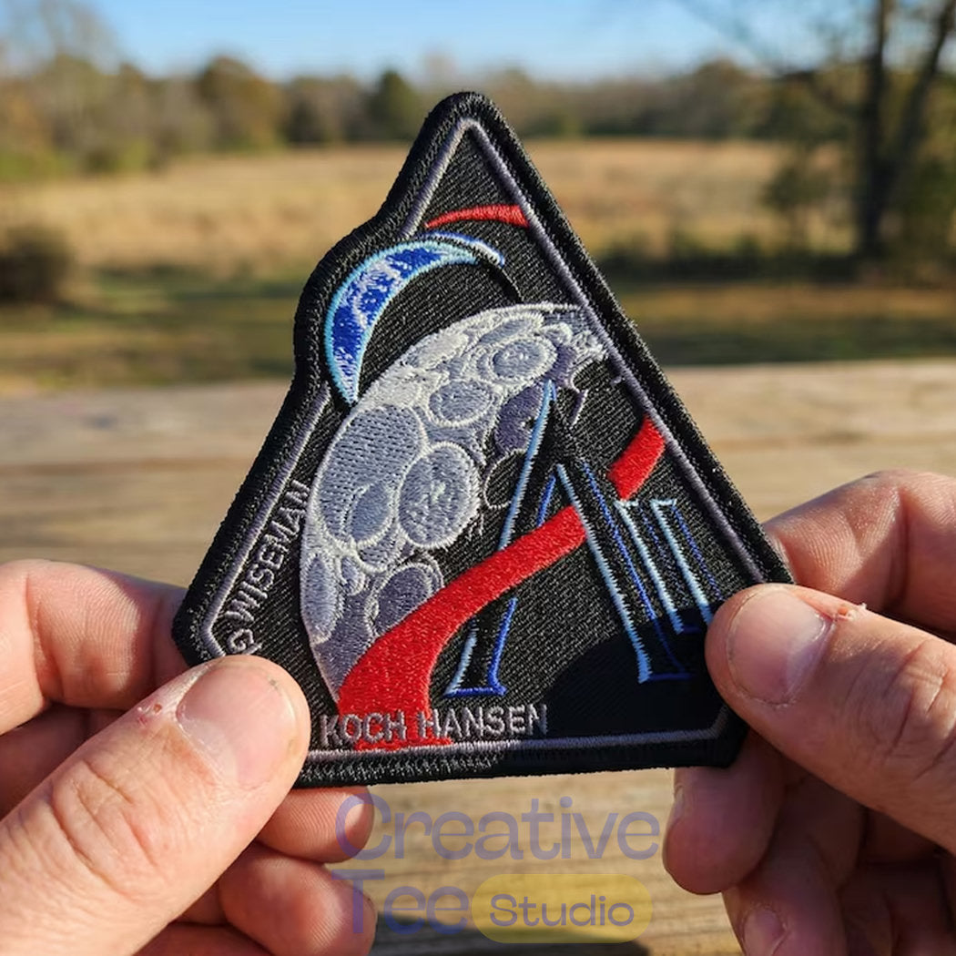 NASA Artemis II Iron-On Patch