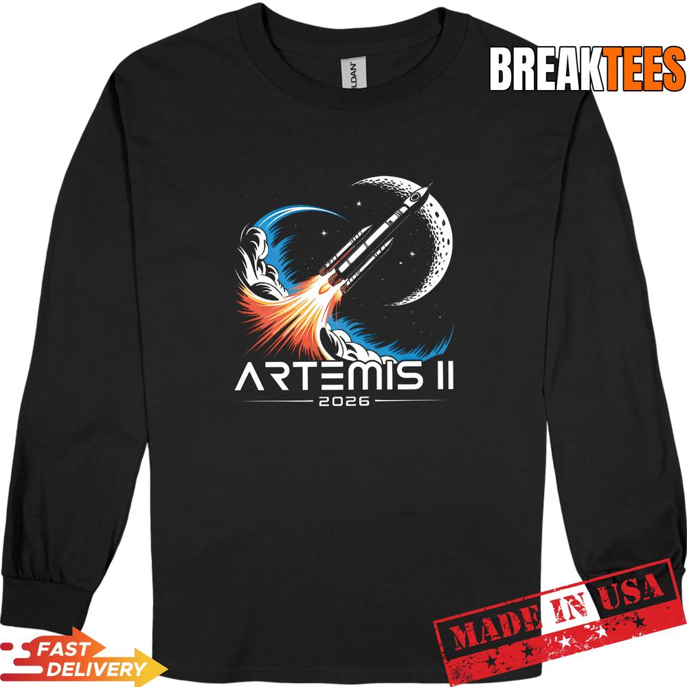 NASA Artemis II Launch to The Moon 2026 T-Shirt