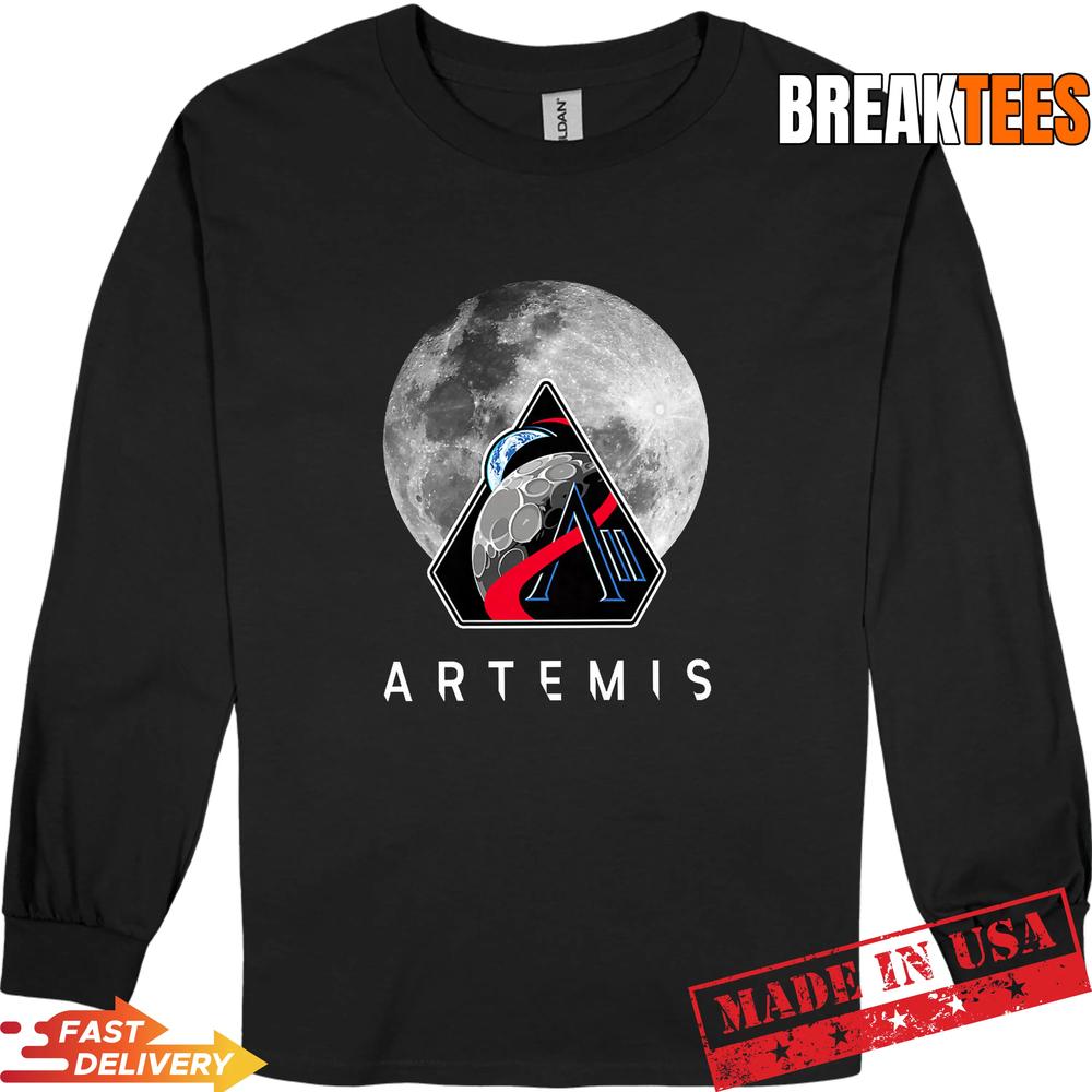 NASA Artemis II Mission Moon T-Shirt