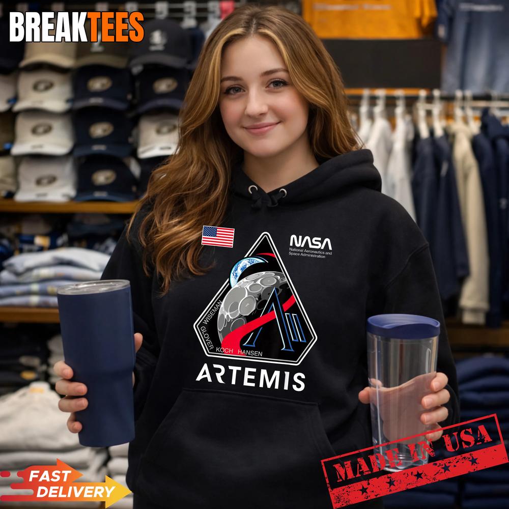 NASA Artemis II Mission Patch Logo Moon Space Program 2026 T-Shirt
