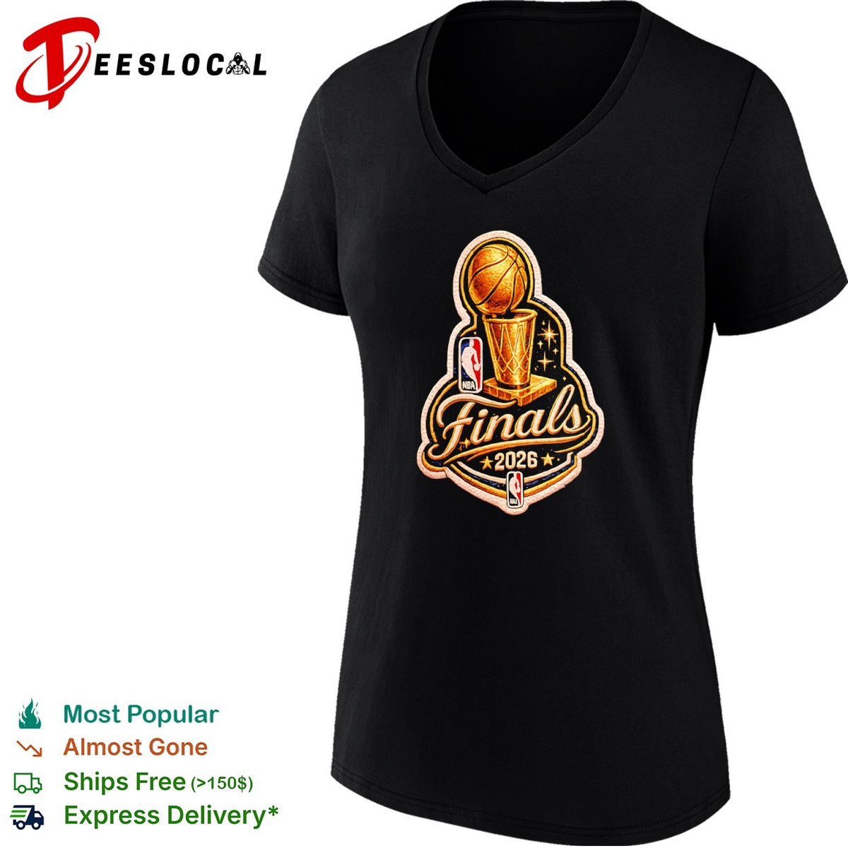 NBA Finals 2026 Championship Trophy Logo Basketball shirt