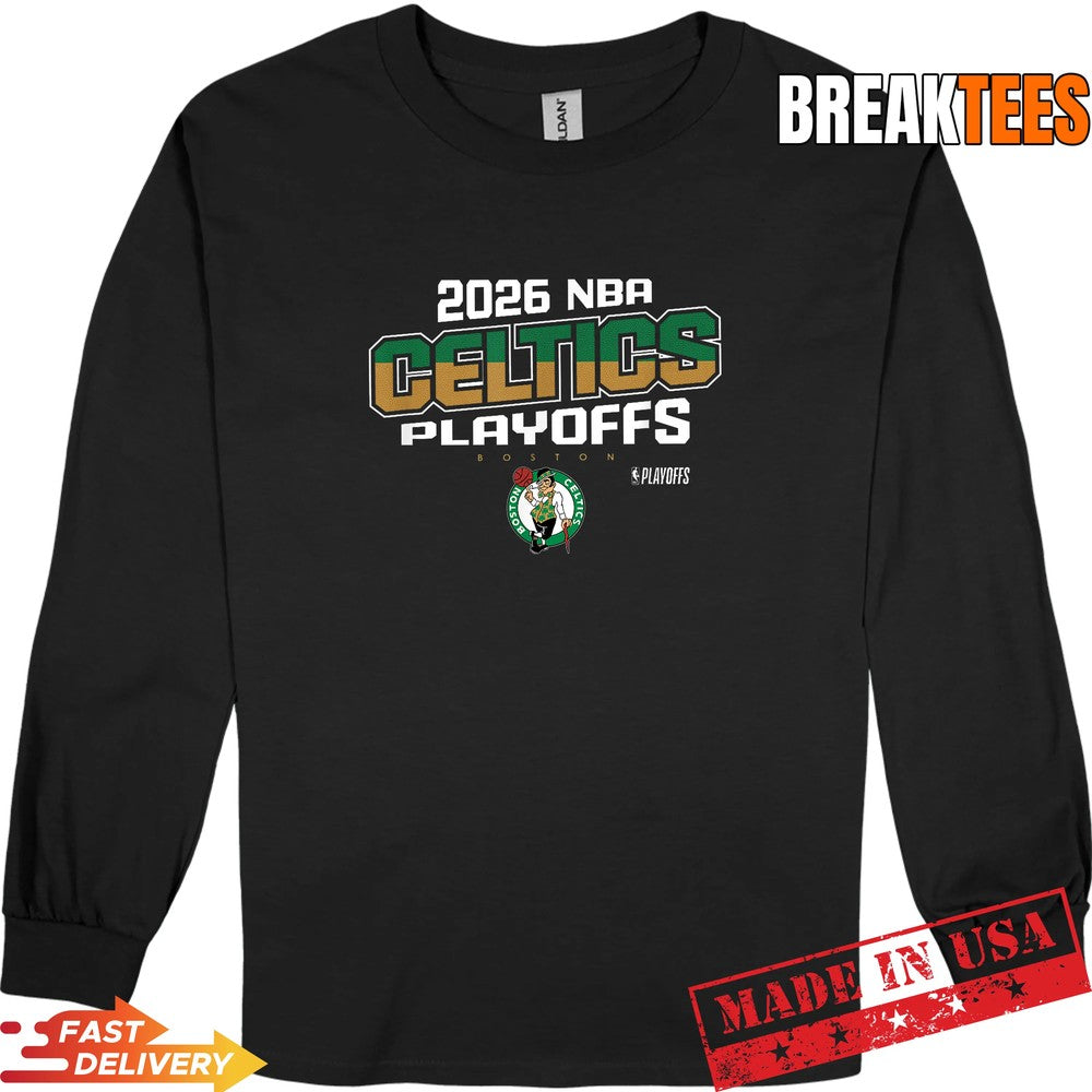 NBA Official 2026 Playoffs Boston Celtics Next Level T-Shirt