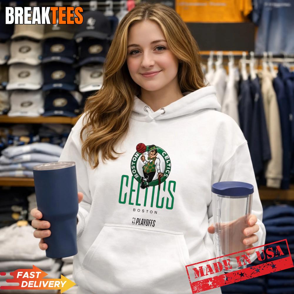 NBA Playoffs Boston Celtics Basketball Logo T-Shirt