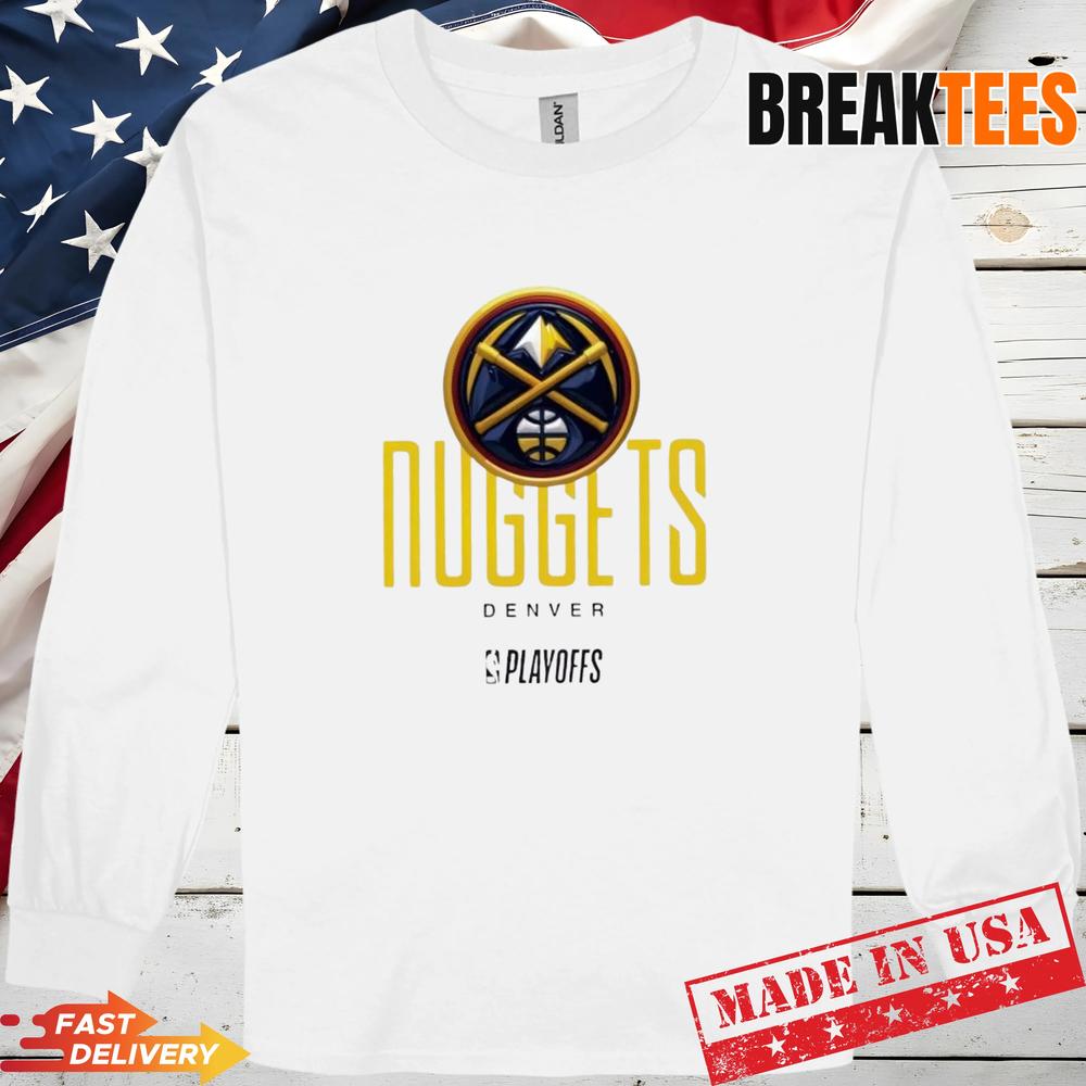 NBA Playoffs Denver Nuggets Basketball Logo T-Shirt