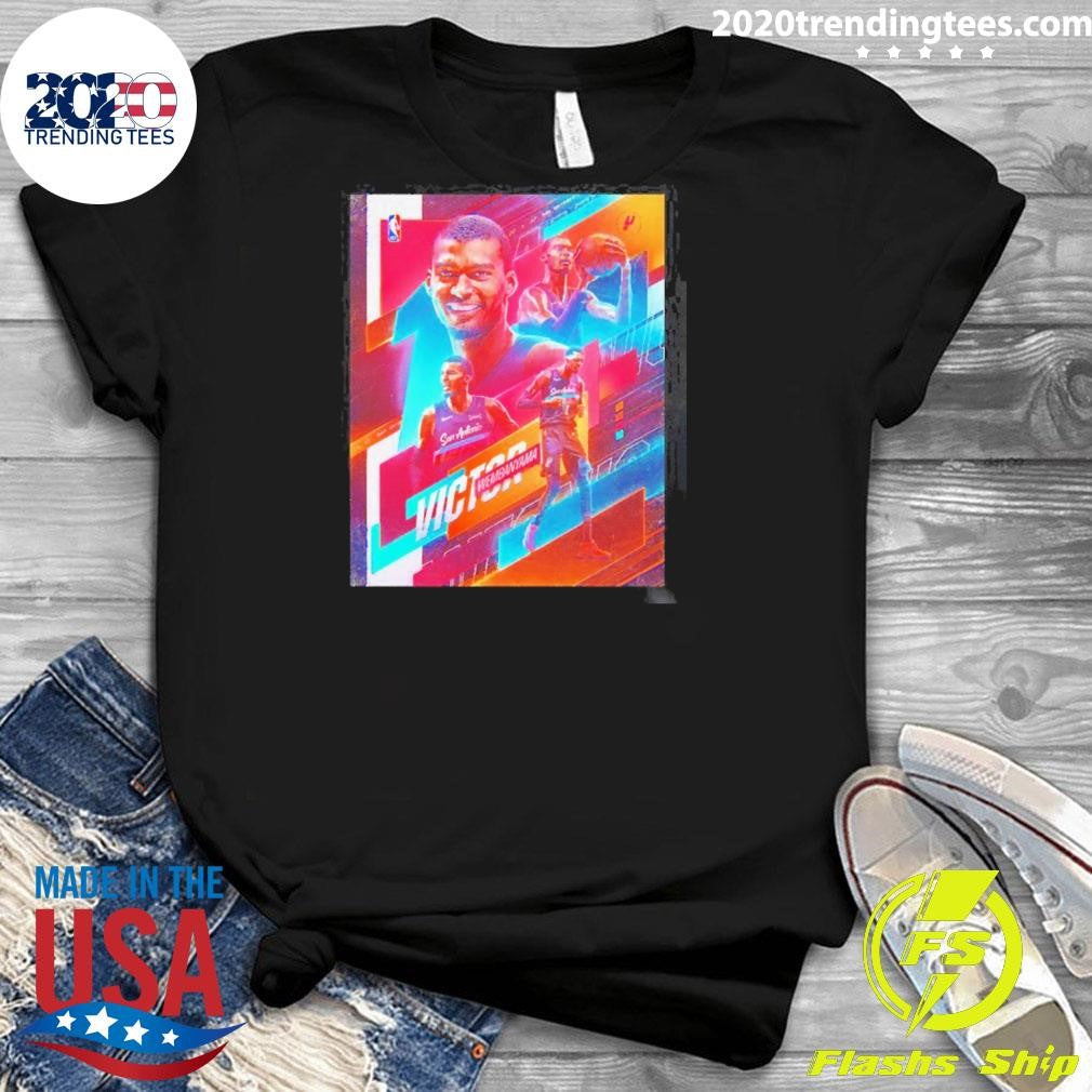 NBA Playoffs Victor Wembanyama San Antonio Spurs 2026 Shirt