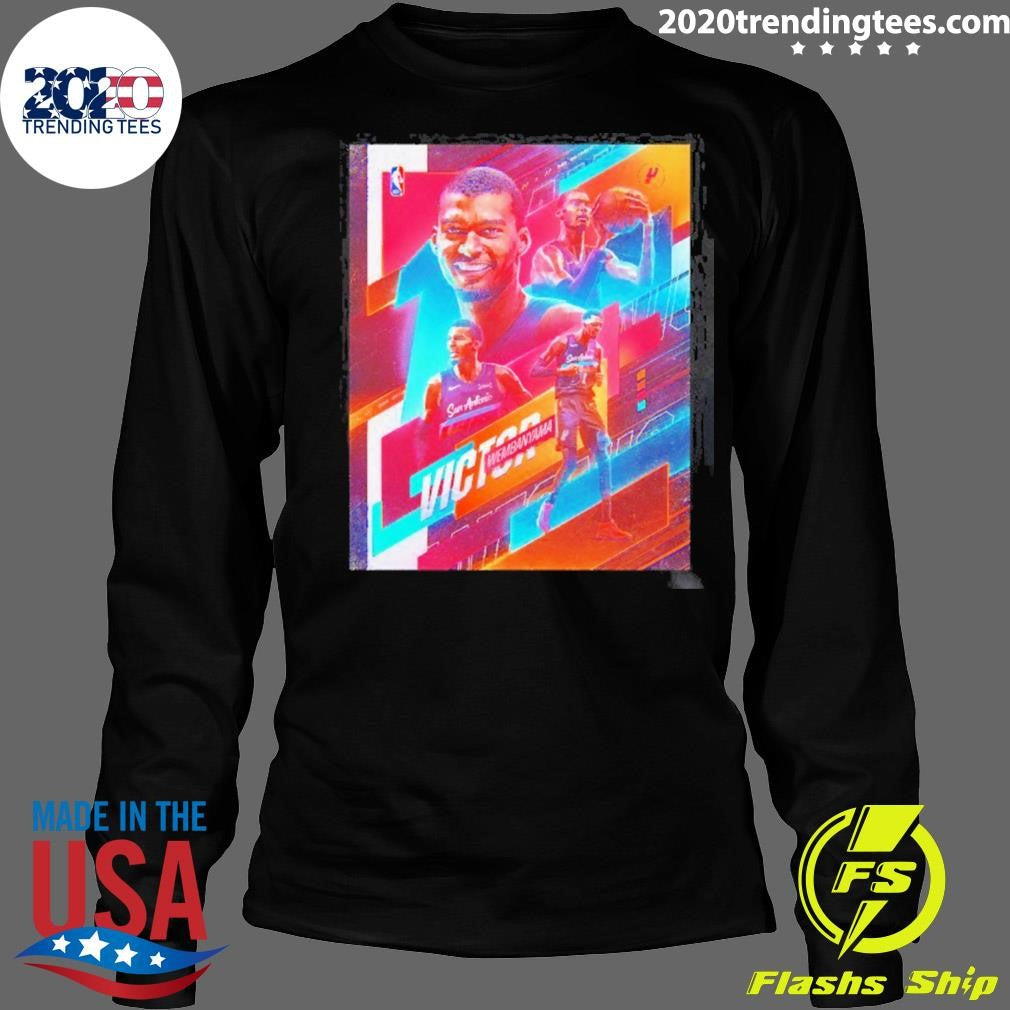 NBA Playoffs Victor Wembanyama San Antonio Spurs 2026 Shirt