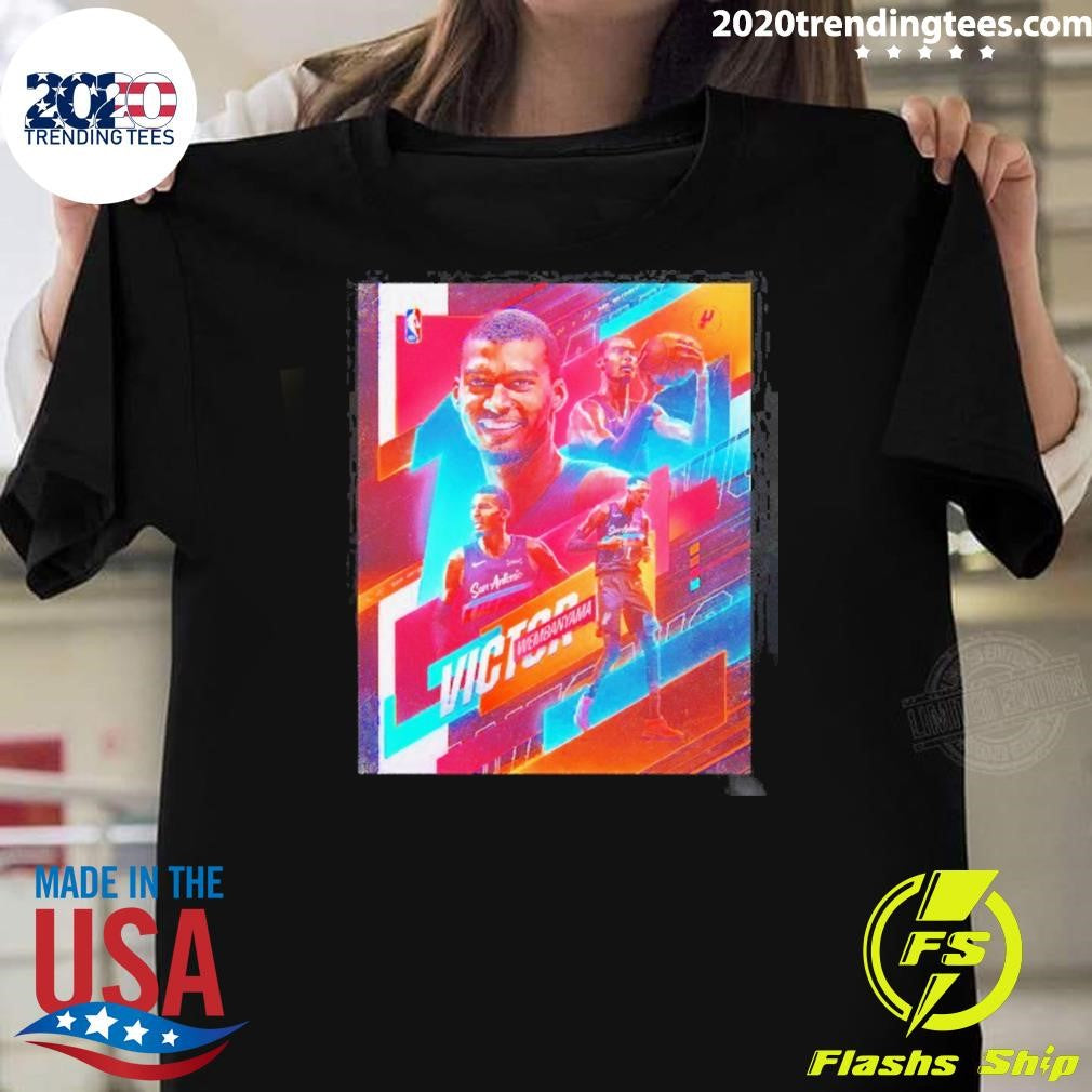 NBA Playoffs Victor Wembanyama San Antonio Spurs 2026 Shirt