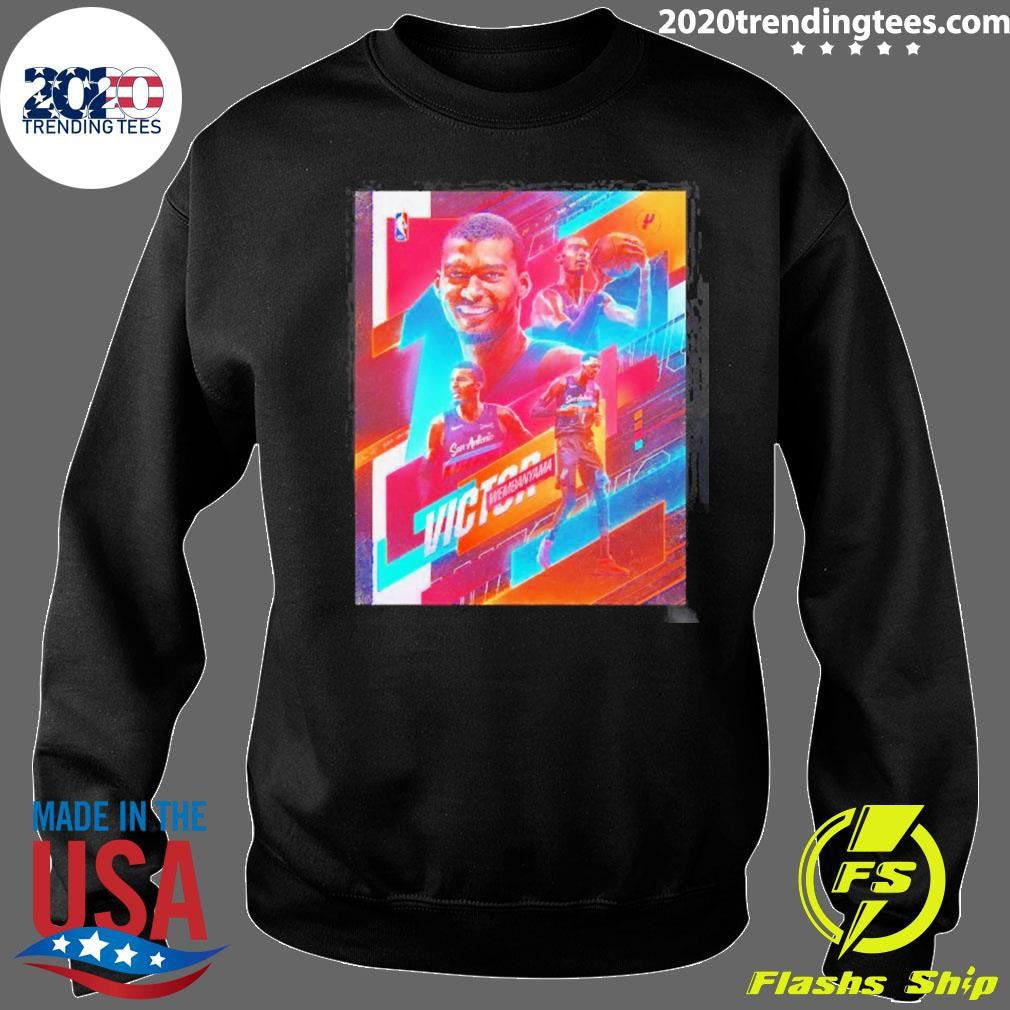 NBA Playoffs Victor Wembanyama San Antonio Spurs 2026 Shirt