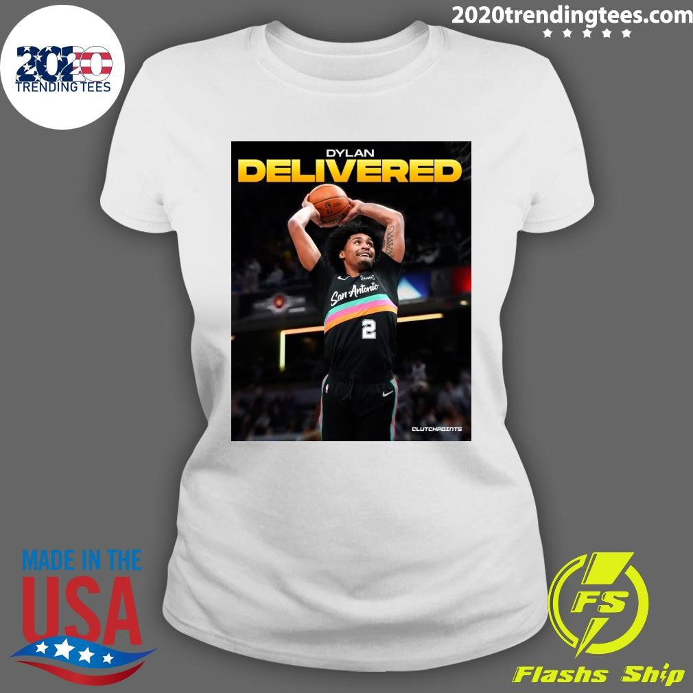 NBA San Antonio Spurs Dylan Harper Delivered Shirt