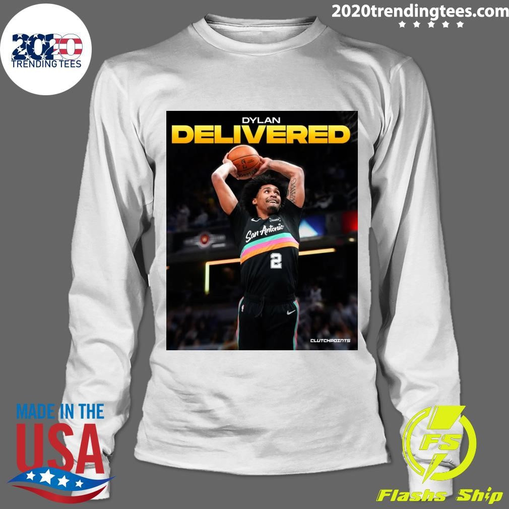 NBA San Antonio Spurs Dylan Harper Delivered Shirt