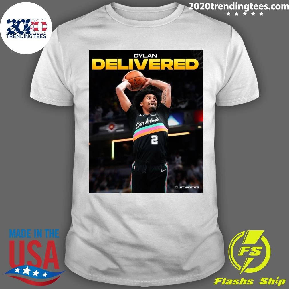NBA San Antonio Spurs Dylan Harper Delivered Shirt