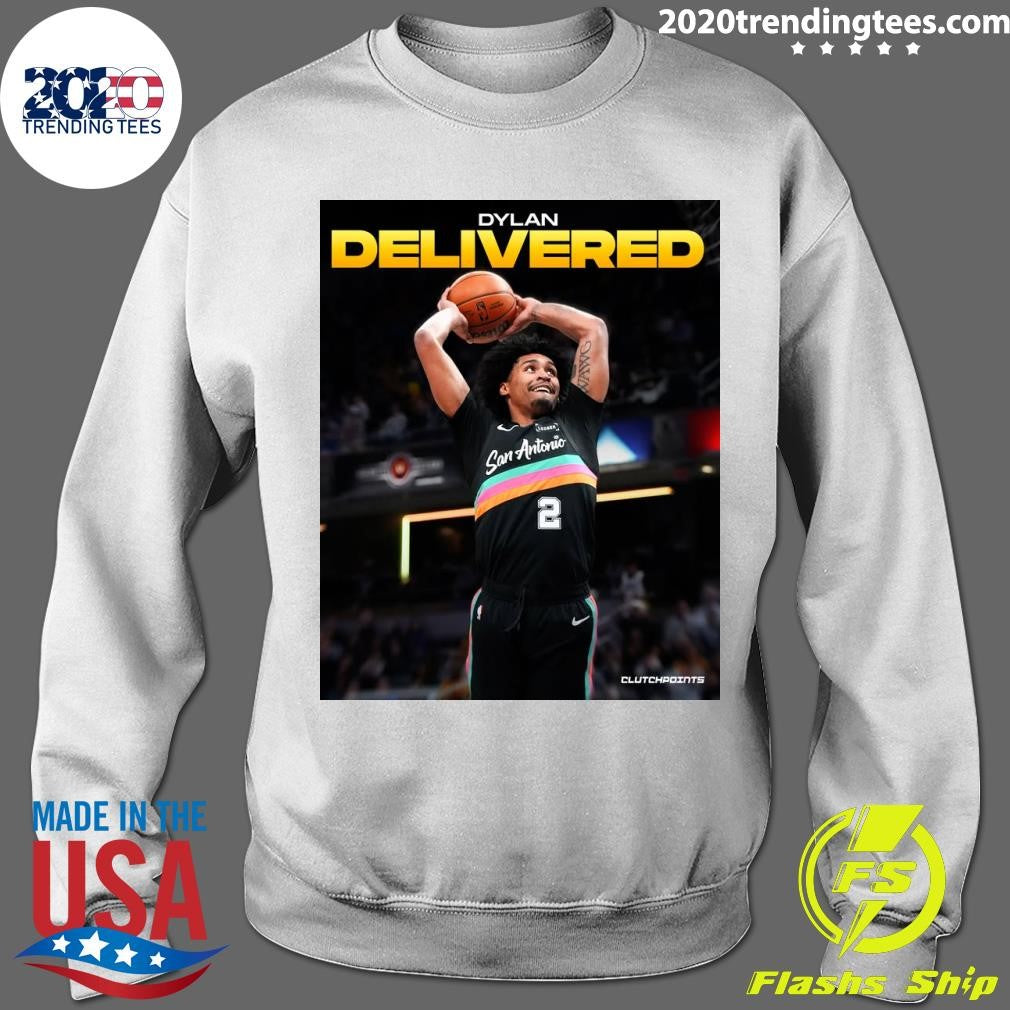 NBA San Antonio Spurs Dylan Harper Delivered Shirt