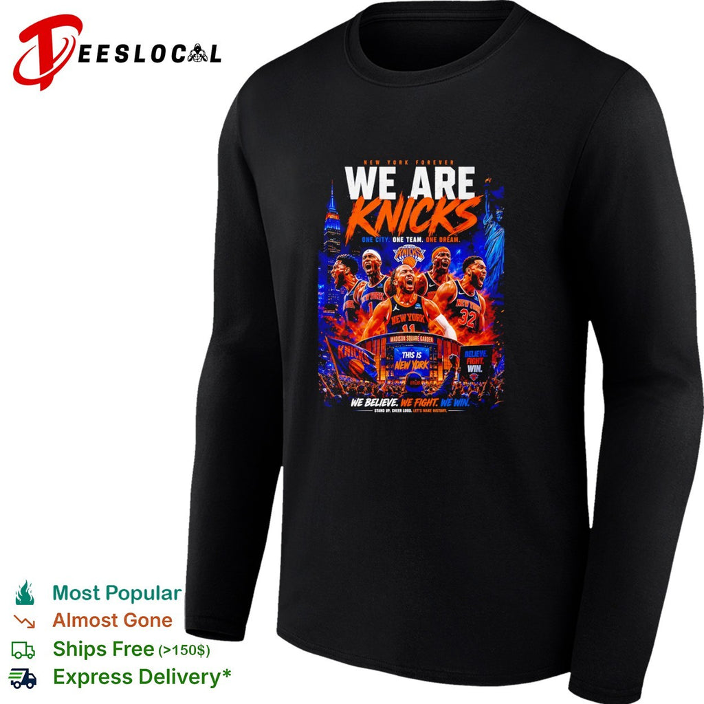NBA We Are Knicks team this is New York shirt