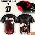NC Dinos x Godzilla Minus Zero Baseball Jersey