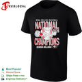 NCAA College Baseball National Champions 2026 Georgia Bulldogs shirt