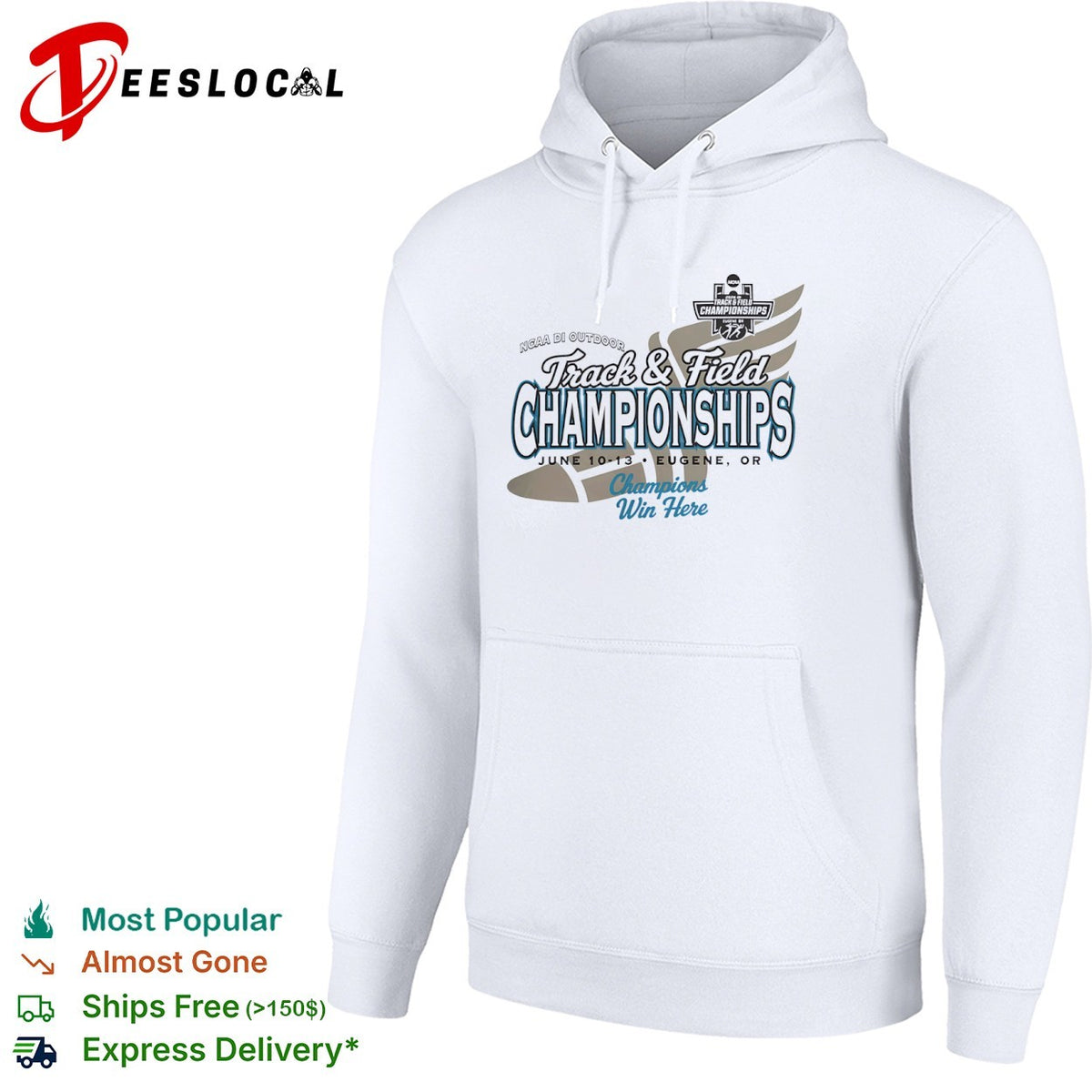 NCAA DI Outdoor Track and Field Championships Eugene OR 2026 Champions Win shirt