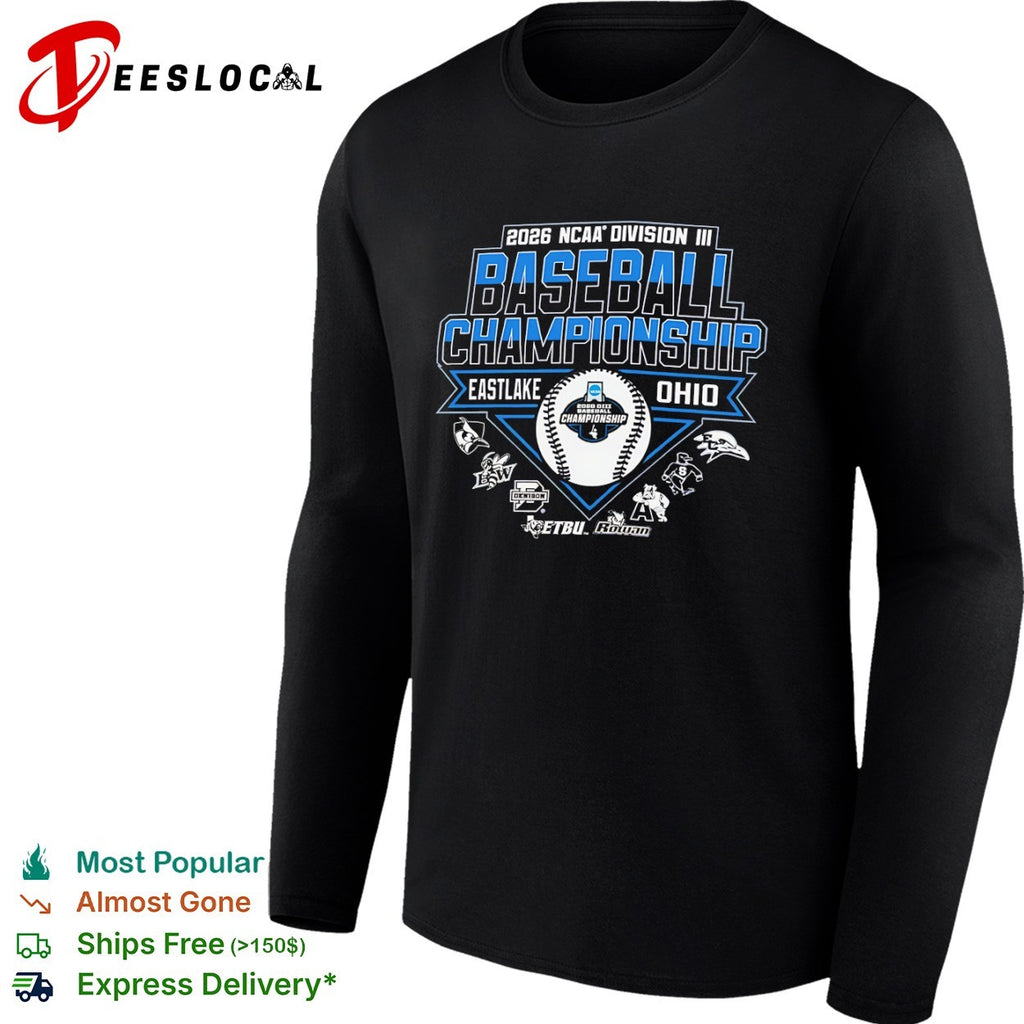 NCAA Division III baseball Championship Eastlake Ohio 2026 shirt