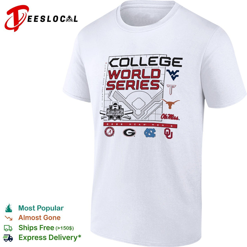 NCAA Men’s College World Series 2026 the greatest show on dirts shirt
