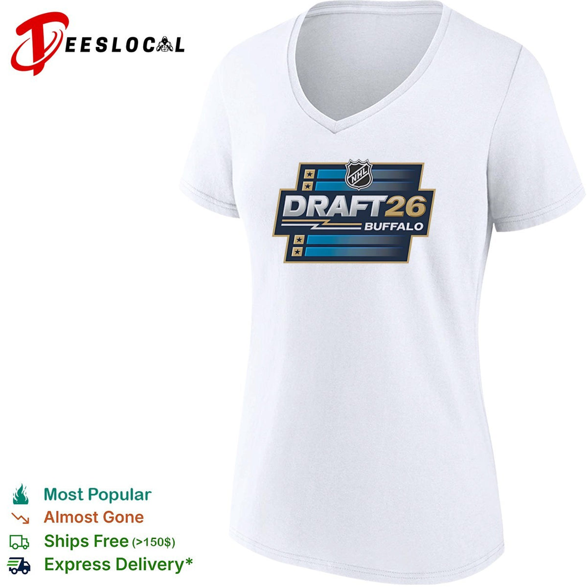 NHL Draft 26 Buffalo Shirt