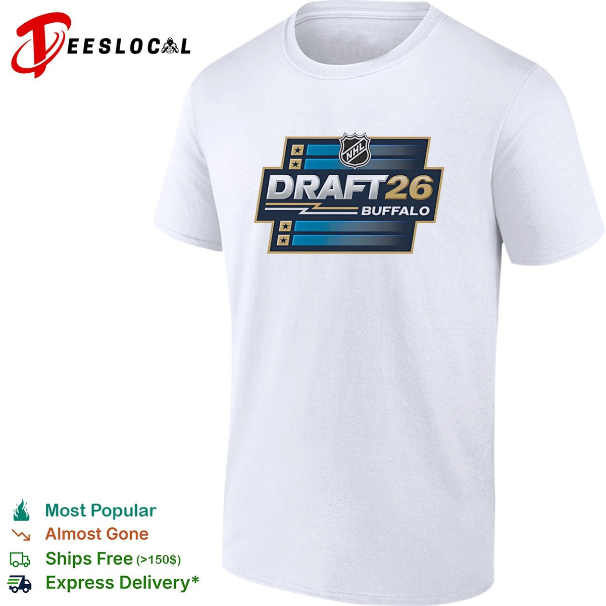 NHL Draft 26 Buffalo Shirt
